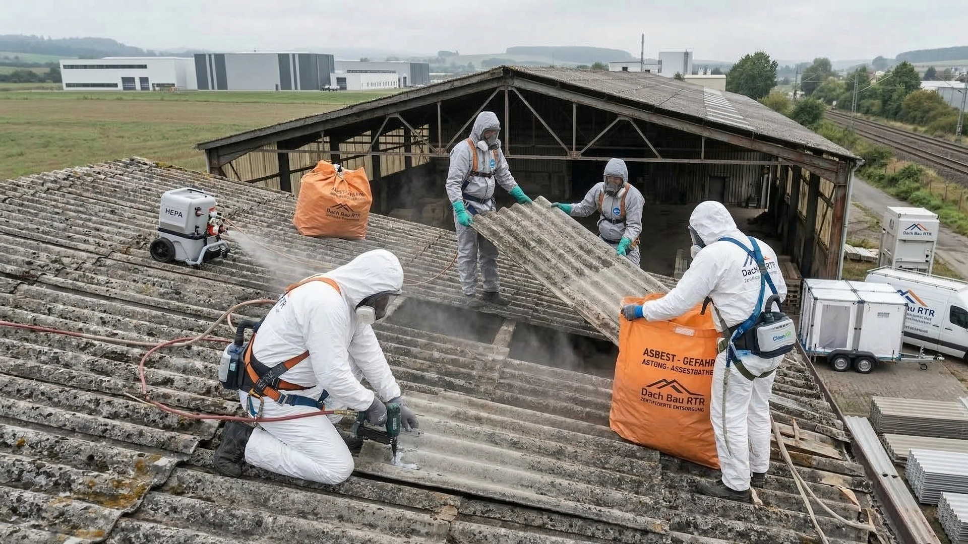 Professionelle Dachreparatur 2