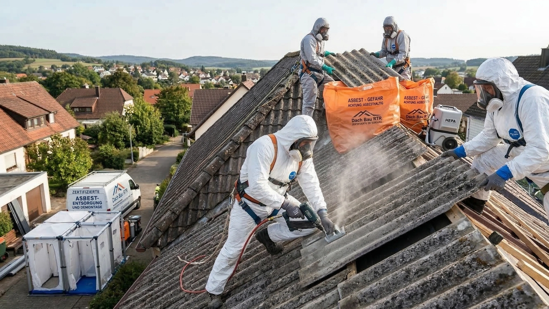 Flachdach Abdichtung Projekt 3